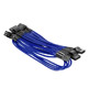 4Pin Peripheral Sleeved Cable Blue