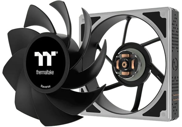 ファンブレードを交換可能な「TOUGHFAN EX 120 ARGB Sync」が付属