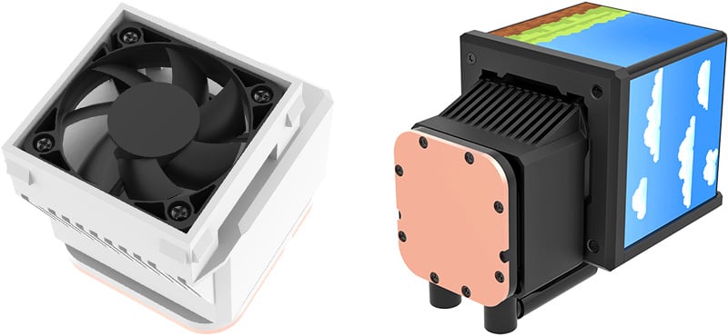 高性能ポンプと銅製ベースプレートを搭載