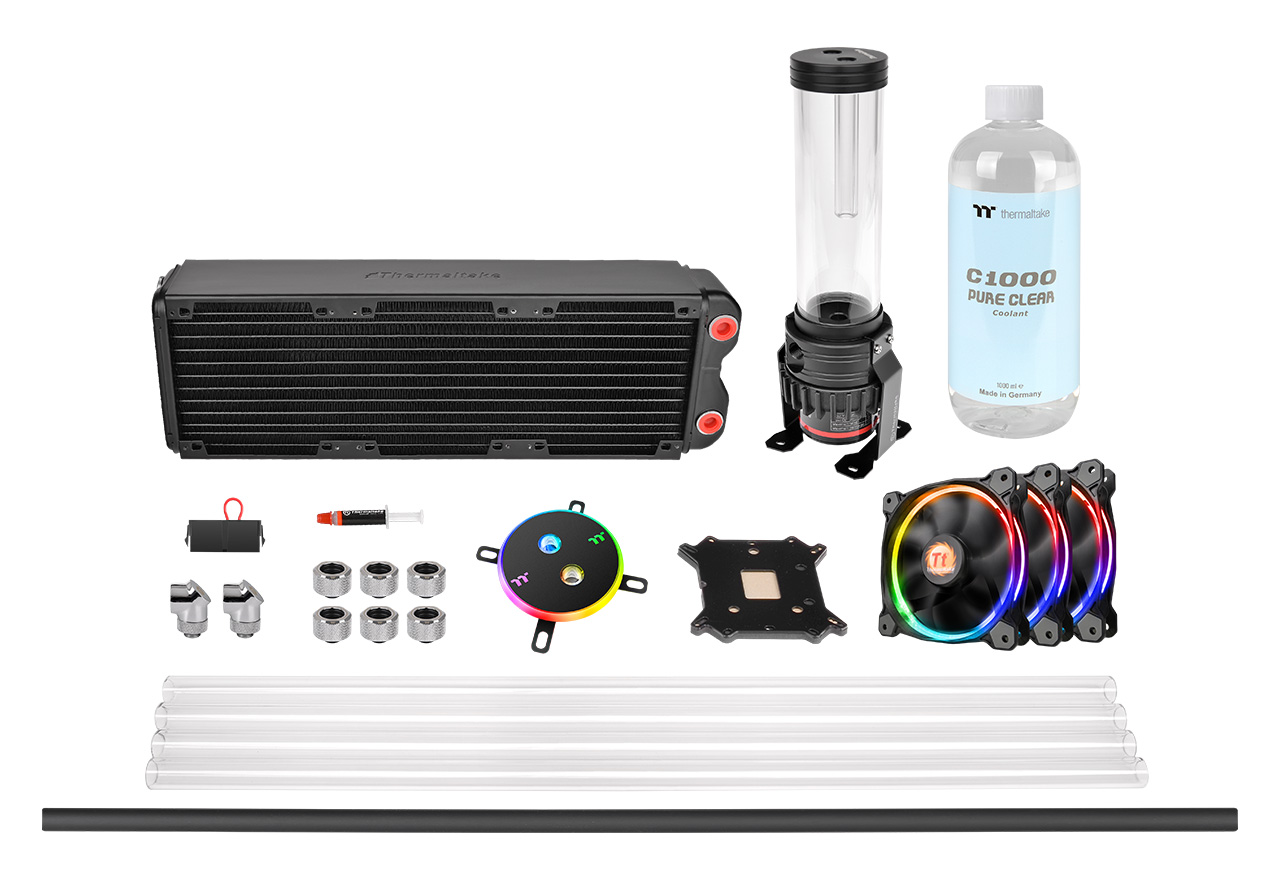 Pacific M360 D5 Hard Tube RGB Water Cooling Kit | Thermaltake ...