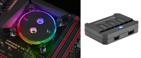 256色発光のRGB LEDを装備（Pacific W4 RGB）