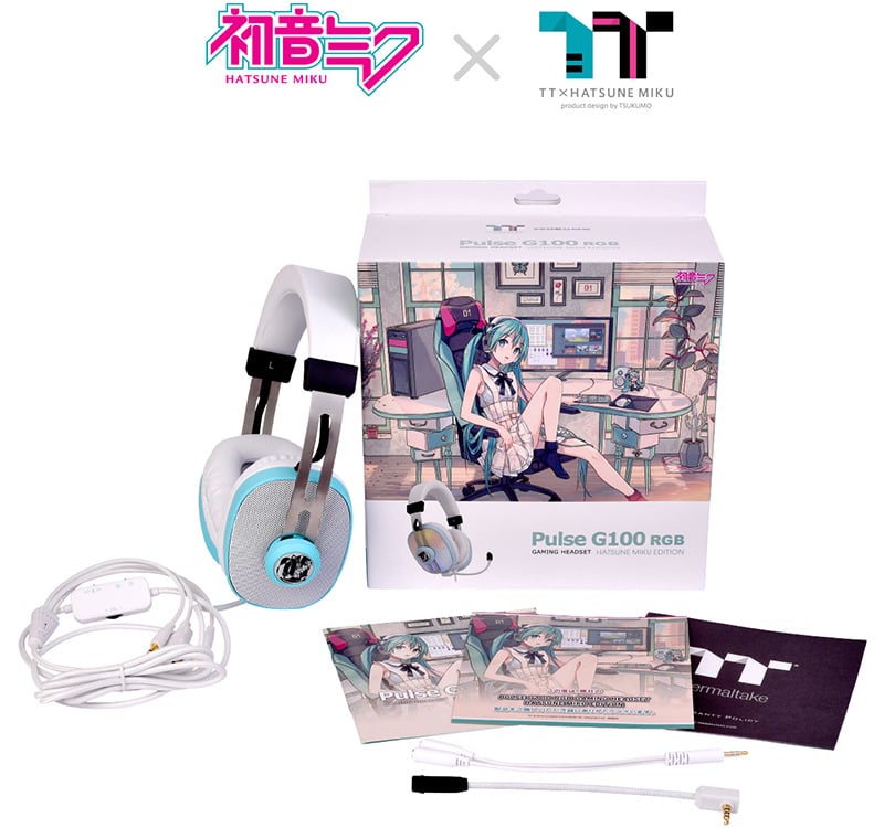 初音ミクとコラボレーションしたTSUKUMO限定モデル