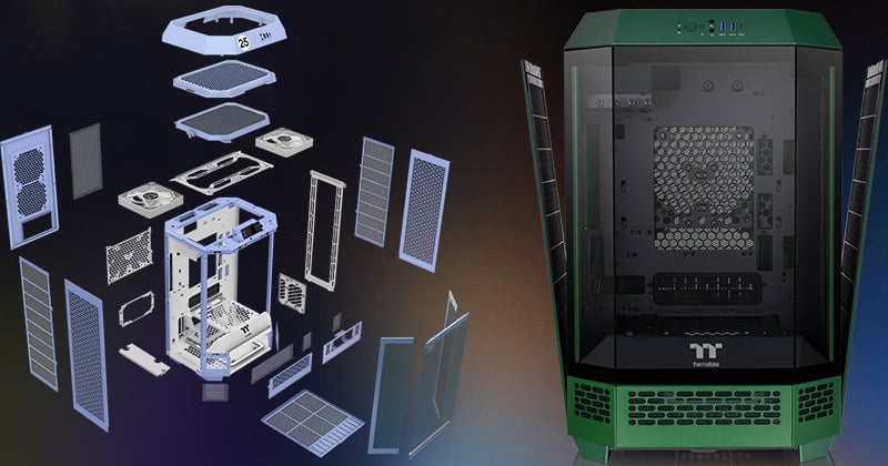 パーツを組み込みやすい「Dismantlable Modular Design」