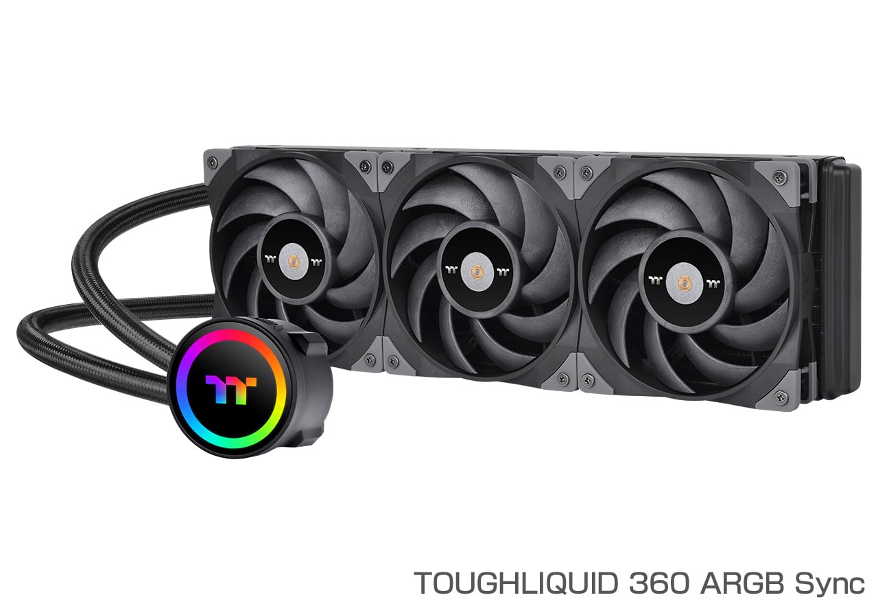 thermaltake Water3.0 360ARGB Sync 水冷クーラー