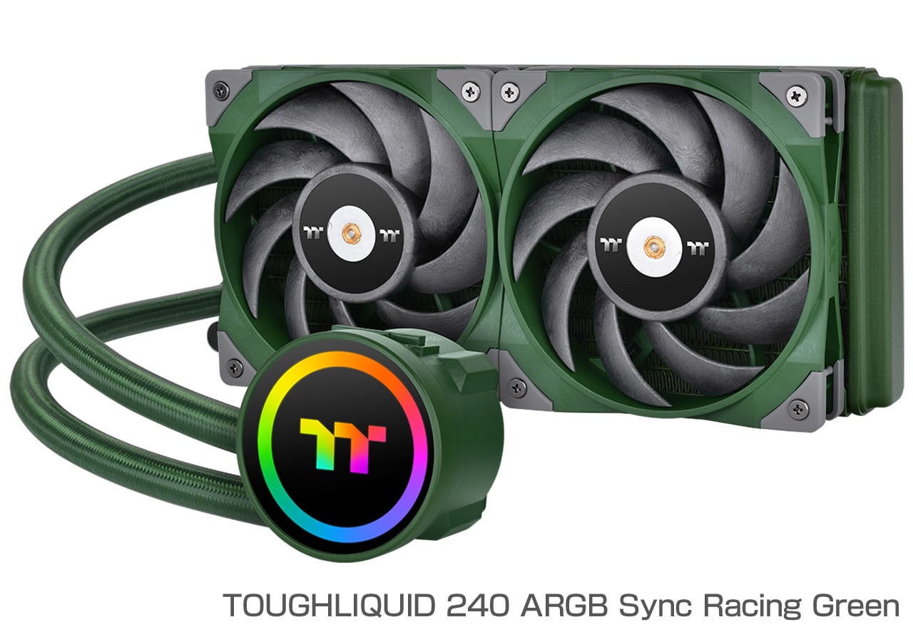 TOUGHLIQUID ARGB Syncシリーズ | Thermaltake 水冷一体型CPUクーラー