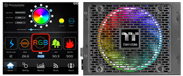RGB LEDを装備するRiing Plus 14 RGBファンを搭載