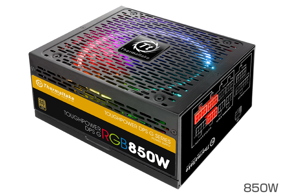 TOUGHPOWER DPS G RGB GOLDシリーズ | Thermaltake 電源ユニット