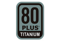 80PLUS TITANIUM認証取得の高効率設計