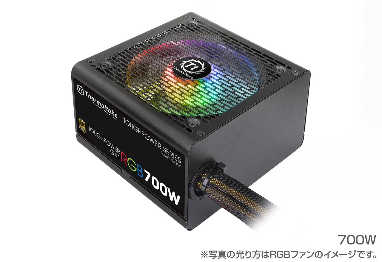 TOUGHPOWER GX1 RGB GOLDシリーズ | Thermaltake 電源ユニット | 株式