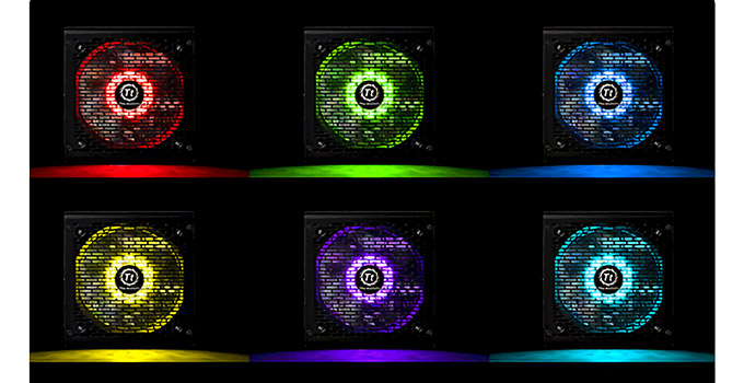 7色3パターンの発光モードを備えるRGBファンを搭載