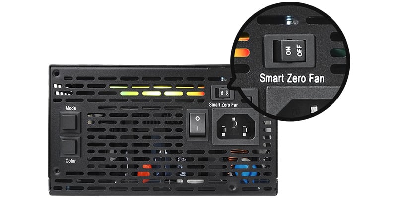 低負荷時にファンの回転を停止させる「Smart Zeroファンモード」対応