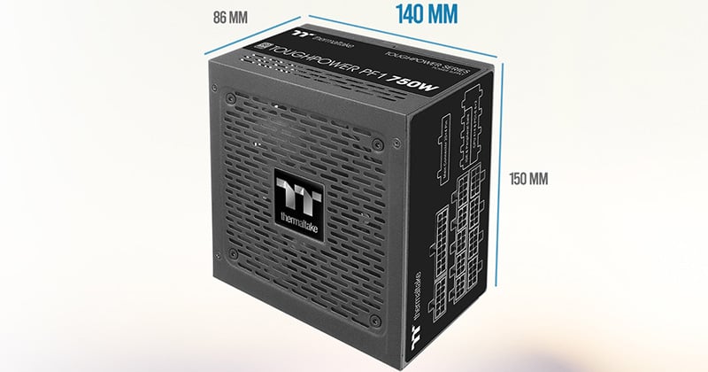 奥行き140mmのコンパクト設計