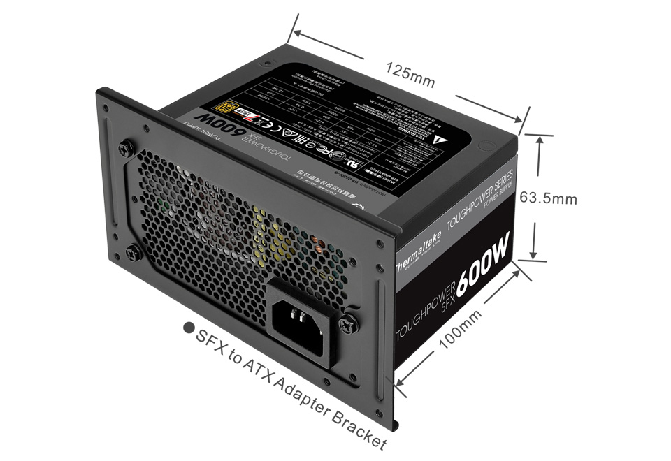 TOUGHPOWER SFX GOLDシリーズ | Thermaltake 電源ユニット | 株式会社