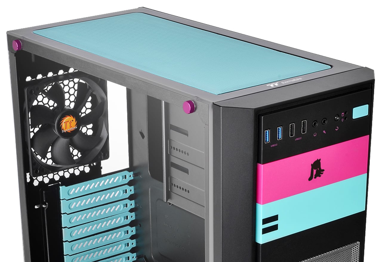 Versa H26 HATSUNE MIKU Edition | Thermaltake ミドルタワー型PC ...