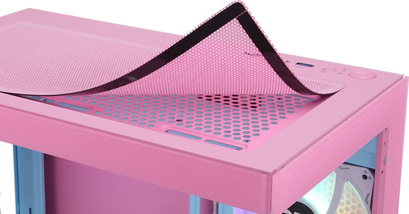 ケーブルマネジメントに優れた電源カバーを搭載