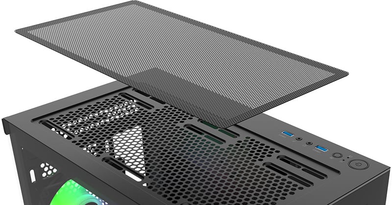 ケーブルマネジメントに優れた電源カバーを搭載