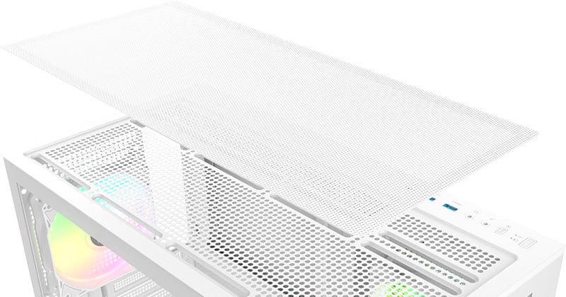 ケーブルマネジメントに優れた電源カバーを搭載