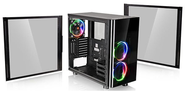 Thermaltake VIEW 31 TG RGB ミドルタワー PC ケース