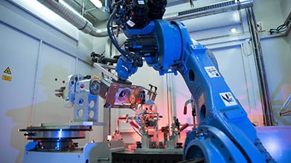 産業用ロボットのシミュレーション