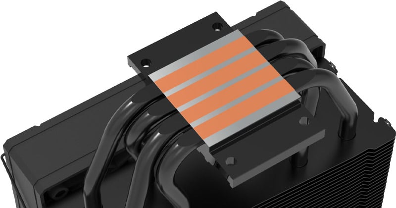 ダイレクトタッチヒートパイプ方式を採用