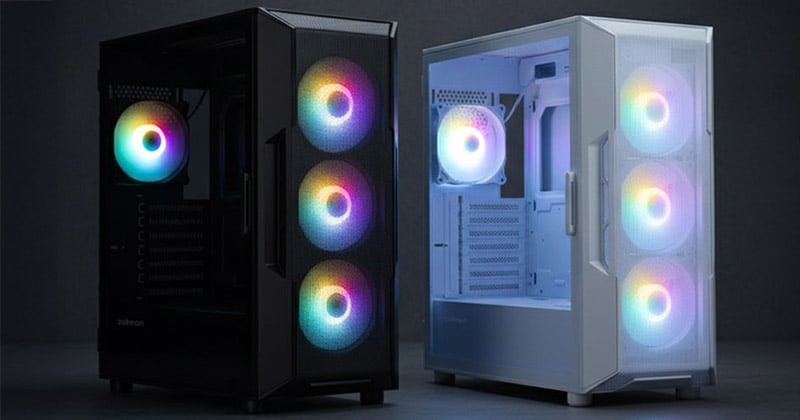 RGBファンを4基搭載