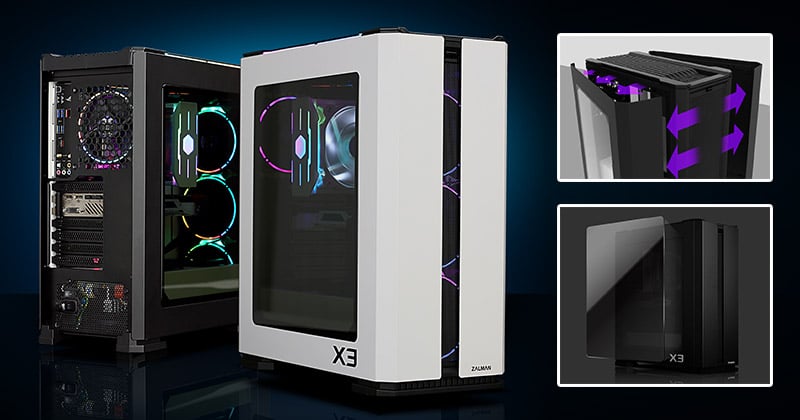 X3シリーズ | ZALMAN ミドルタワー型PCケース | 株式会社アスク
