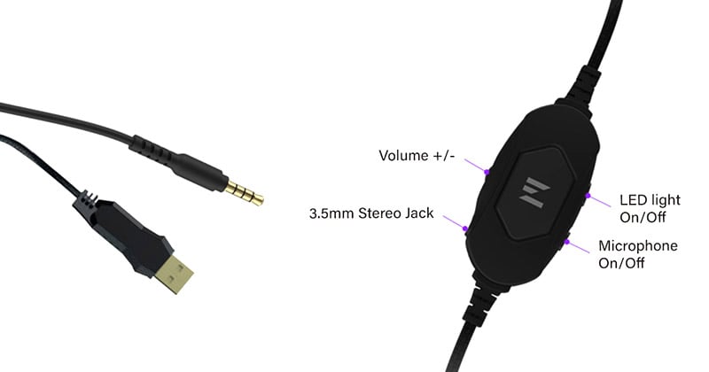 USBと3.5mm有線接続に対応