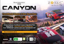 TrackMania 2 Canyon 3デイゲームパスを付属