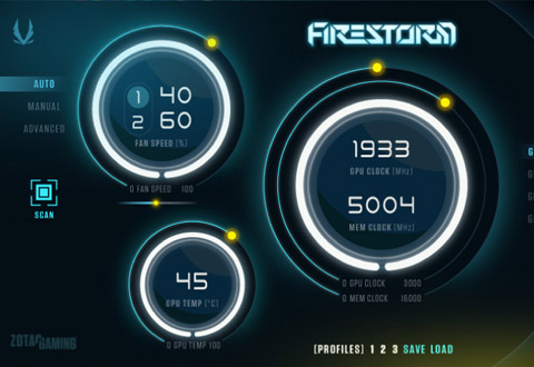 独自のオーバークロックツール「FireStorm」