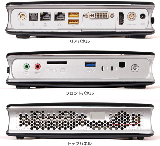 充実したインターフェースとネットワーク機能