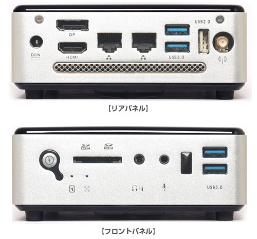 充実したインターフェースとネットワーク機能