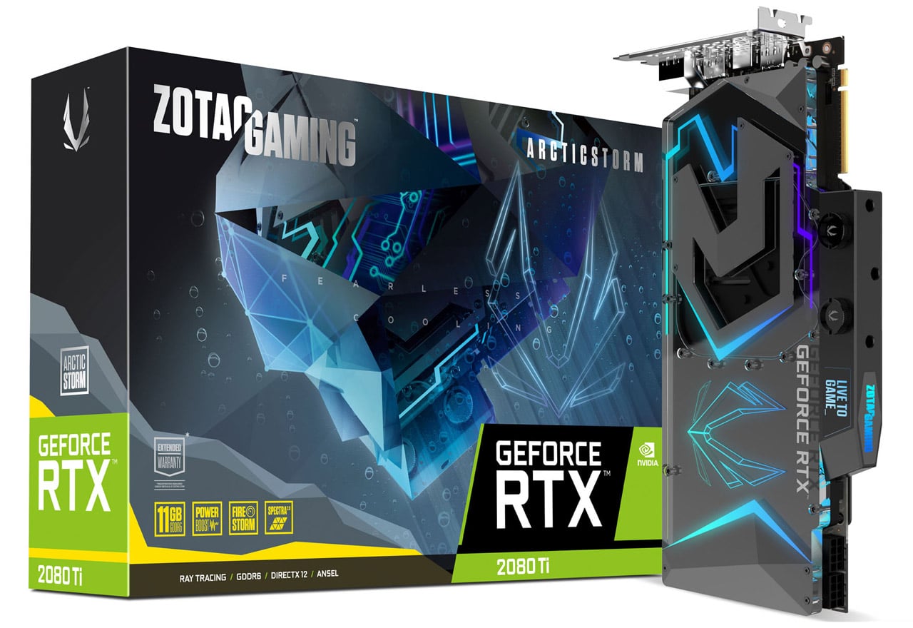 ZOTAC GAMING GeForce RTX 2080 Ti ArcticStorm | ZOTAC NVIDIA 