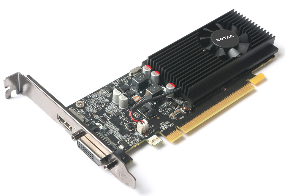 ZOTAC GT 1030 2GB GDDR5　1スロット グラフィックボード