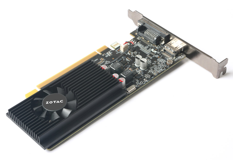 ZOTAC GT 1030 2GB GDDR5　1スロット グラフィックボード