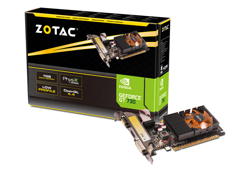 ZOTAC GeForce GT 730 1GB DDR3（日本語パッケージ版） | ZOTAC NVIDIA 