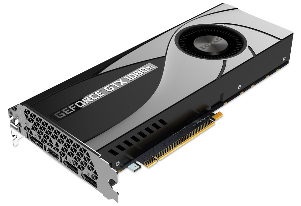 Zotac Geforce Gtx 1080 Ti Blower Zotac Nvidia グラフィックボード Geforce Gtx 1080 Ti 株式会社アスク