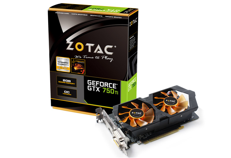ZOTAC GeForce GTX 750 Ti 2GB TwinCooler | ZOTAC NVIDIA