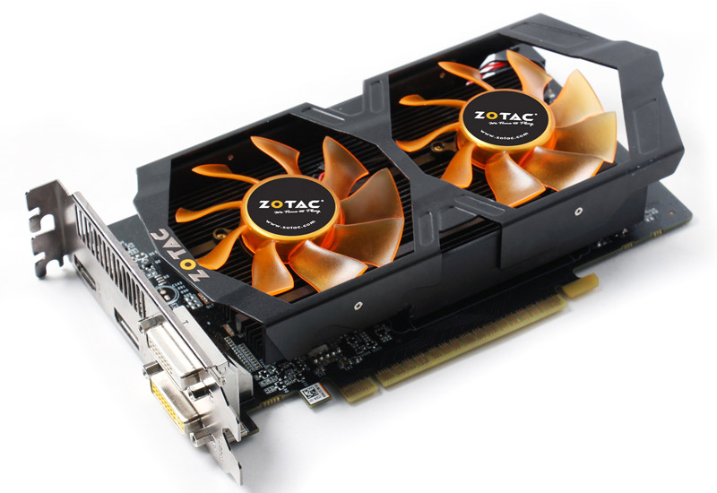 ZOTAC GTX 750 ti　2GD5 GDDR5　gtx750ti　グラボ