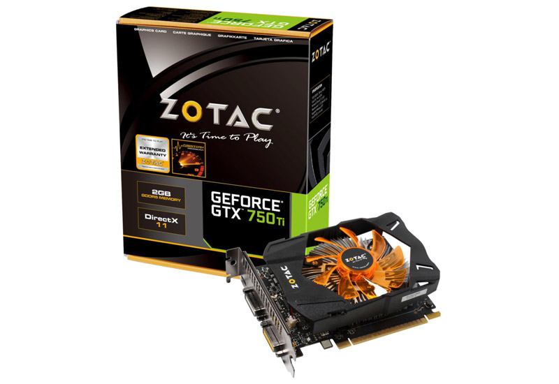 ZOTAC GTX750Ti 2GBグラフィックボード