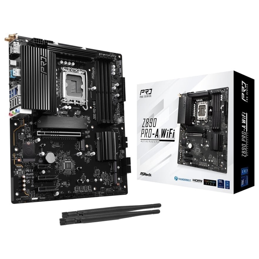 Z890 Pro-A WiFi | ASRock マザーボード Intel Z890チップセット