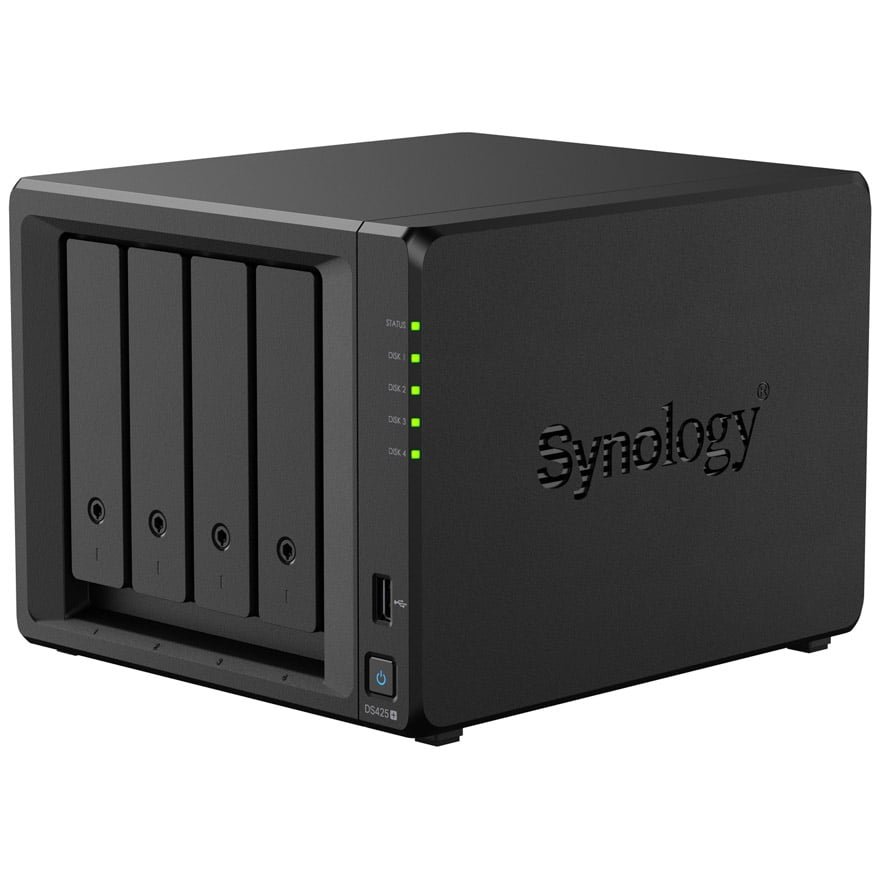 【美品・動作確認済】Synology DS425+ 4ベイNAS 正規代理店品 美品・動作確認済】Synology DS425+ 4ベイNAS 正規代理店品