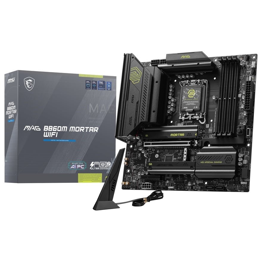 MAG B860M MORTAR WIFI | MSI マザーボード Intel B860チップ