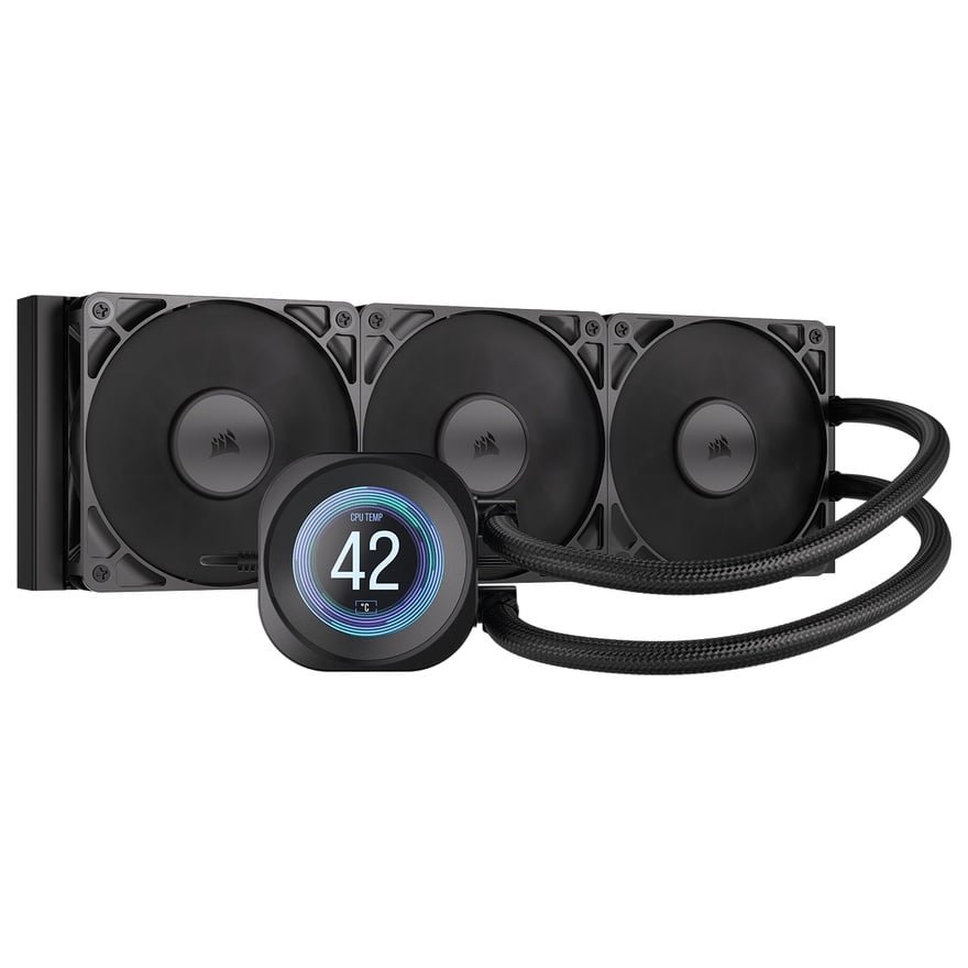 ナンクルナイサー NAUTILUS RS LCDシリーズ | CORSAIR 水冷一体型CPUクーラー | 株式会社