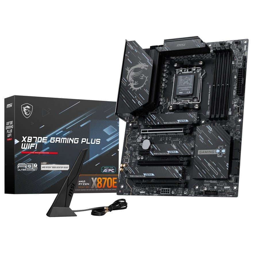 X870E GAMING PLUS WIFI | MSI マザーボード AMD X870E/X870チップ