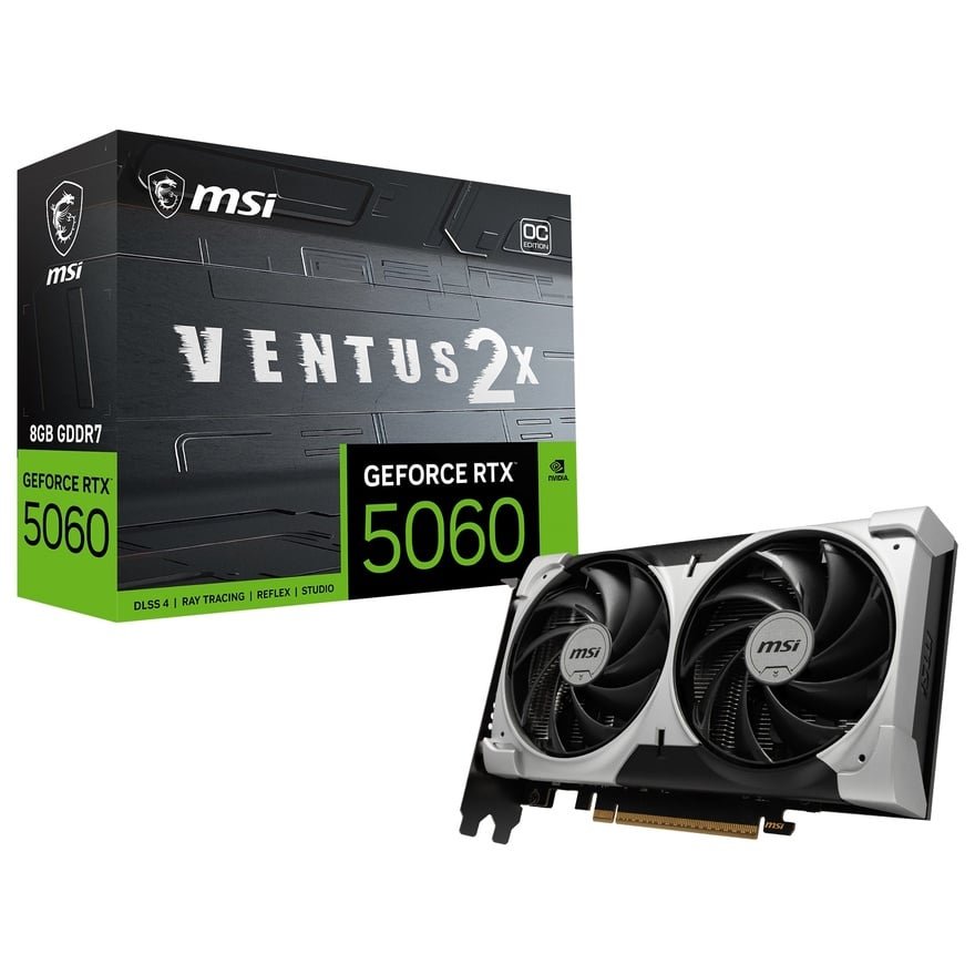 MSI GeForce RTX グラフィックボード 本体 GeForce RTX 5060 8G VENTUS 2X OC V1 | MSI グラフィックボード
