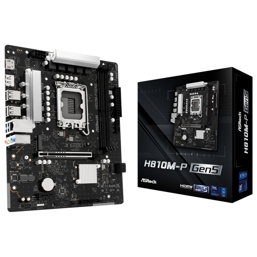 H810M-P Gen5 | ASRock マザーボード Intel H810チップセット | 株式