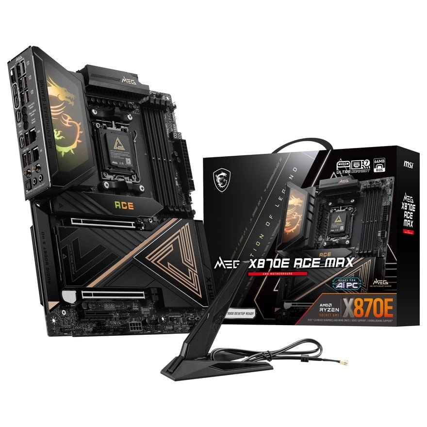 MEG X870E ACE MAX | MSI マザーボード AMD X870E/X870チップセット