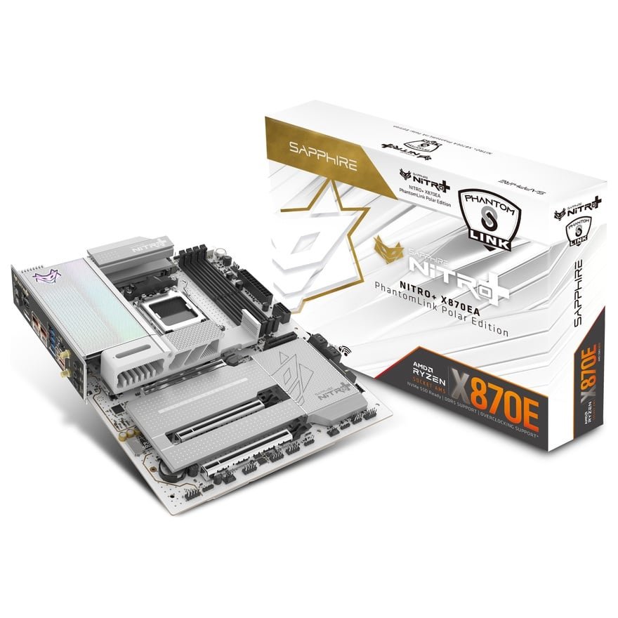 SAPPHIRE NITRO+ X870EA PhantomLinkシリーズ | SAPPHIRE マザーボード