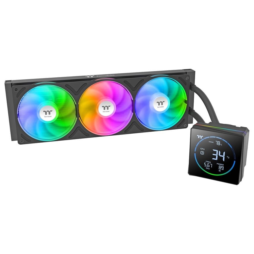 Thermaltake 本格水冷用360mmラジエーター&ファン120x3 TH-S V3 ARGB Syncシリーズ | Thermaltake 水冷一体型CPUクーラー