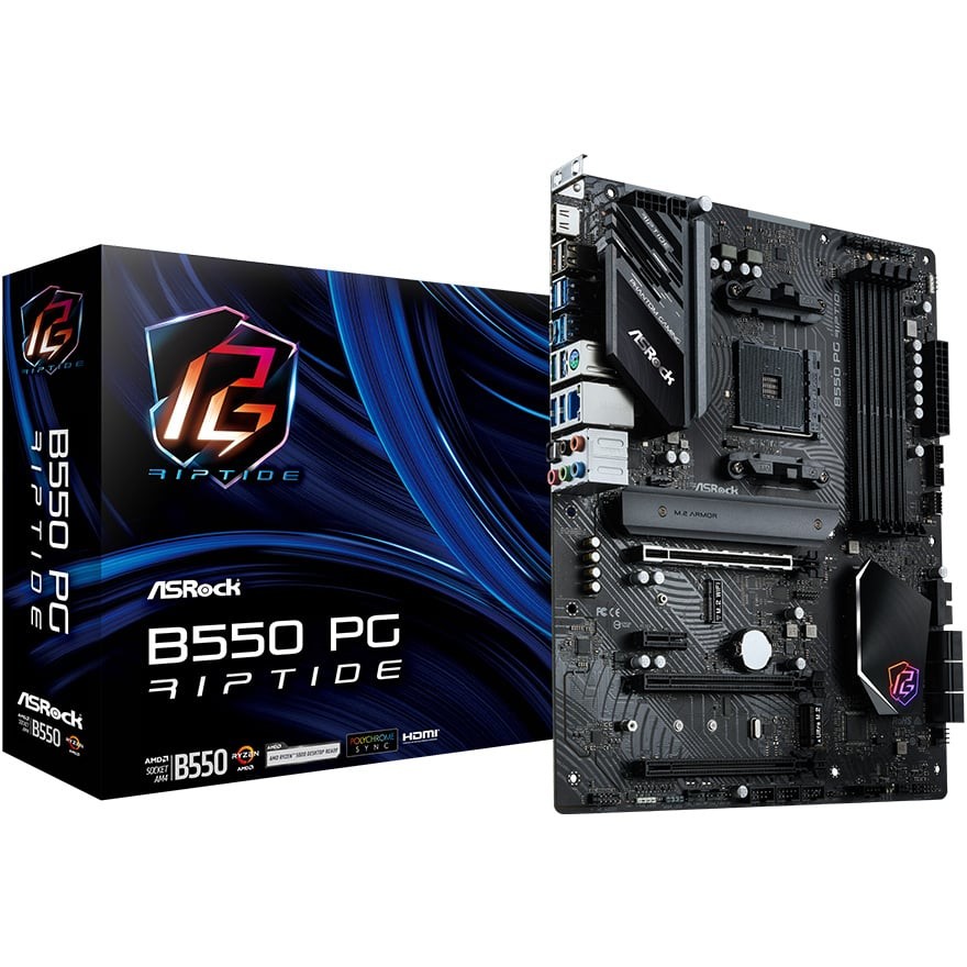 B550 PG Riptide | ASRock マザーボード AMD B550チップセット